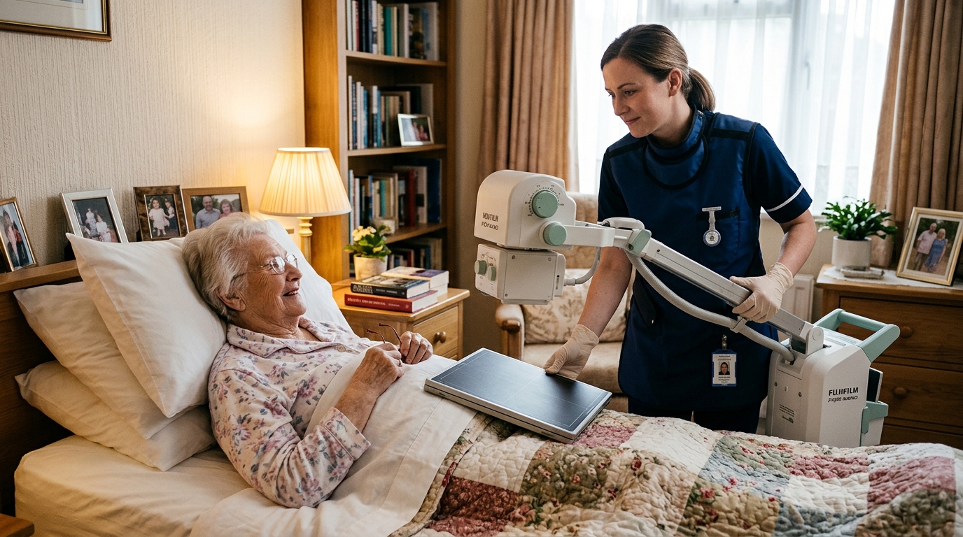 Radiografías a Domicilio para Adultos Mayores | Sin Mover a tu Familiar